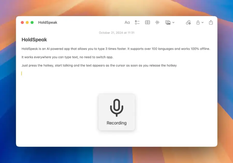 HoldSpeak image number 11